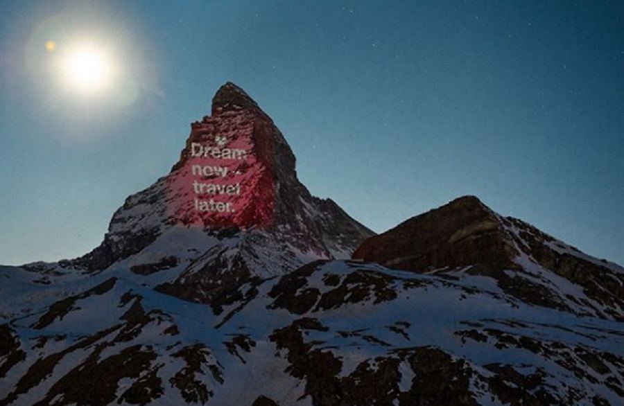 swiss alps mountain messages