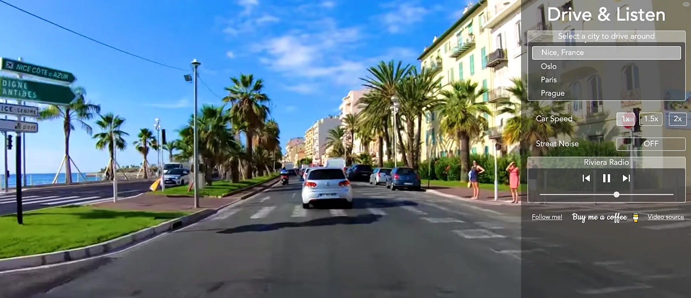 Site permite passeio de carro virtual por várias cidades do mundo