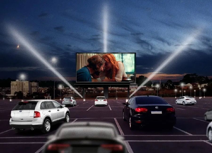 drive-in movie theaters in Sao Paulo