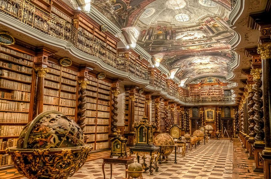 Klementinum library