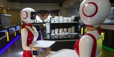 restaurante holanda robô