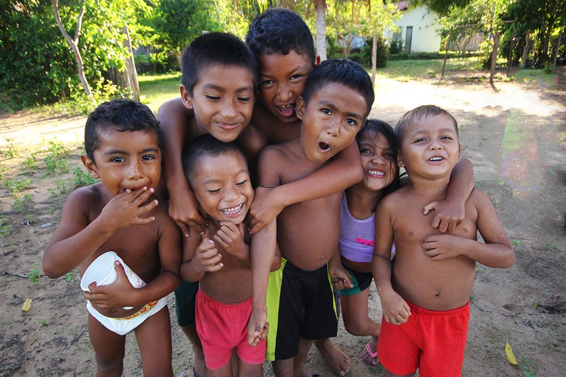 Crianças da Comunidade de Anã, no Pará