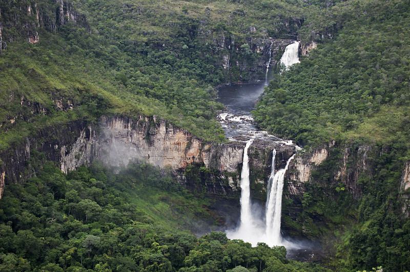 Cachoeira do Salto, Chapada dos Veadeiros - Viagens no Brasil