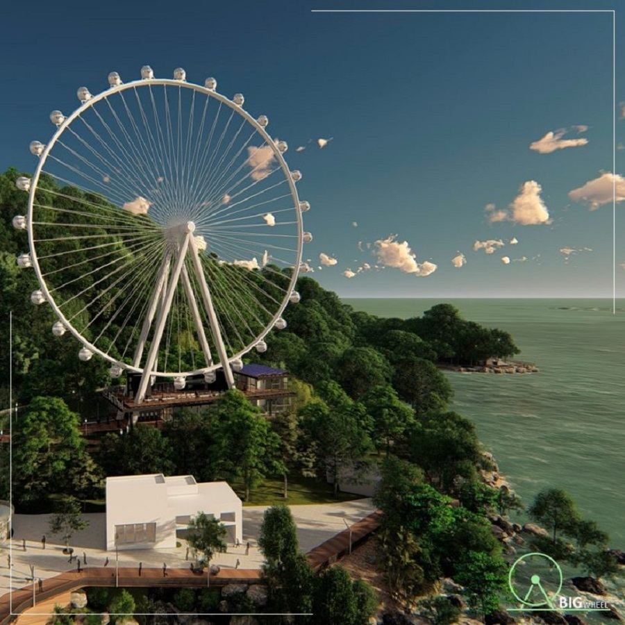Balneário Camboriú ganhará roda gigante de 65 metros com vista incrível