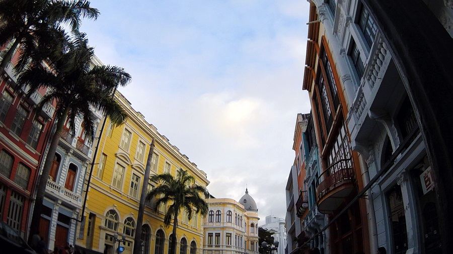 Rua de Recife é eleita a terceira mais bonita do mundo por publicação norte-americana