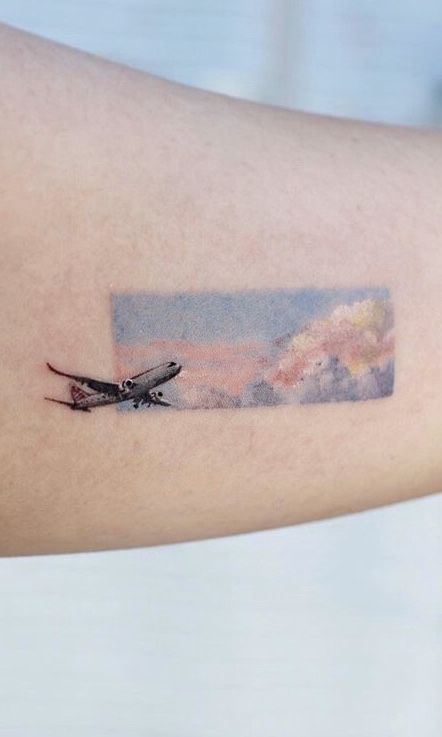 tatuagem de viagem
