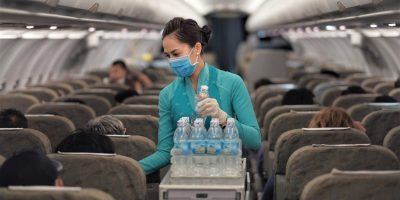 Viagens de avião pós-pandemia