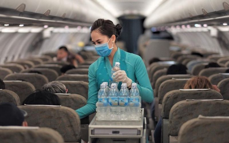 Viagens de avião pós-pandemia