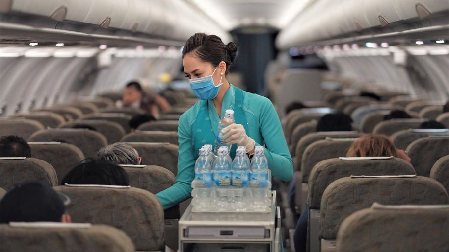 Viagens de avião pós-pandemia