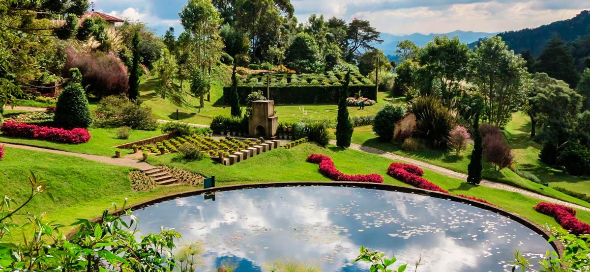 Com 28 jardins, Parque Amantikir é um dos lugares mais lindos de Campos do Jordão