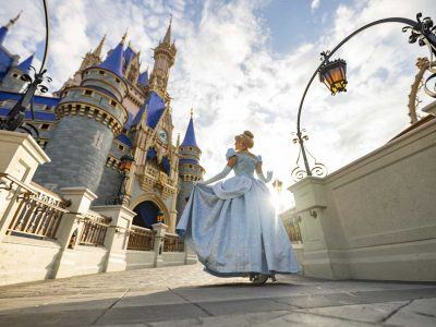 Cinderella's Castle at Disney