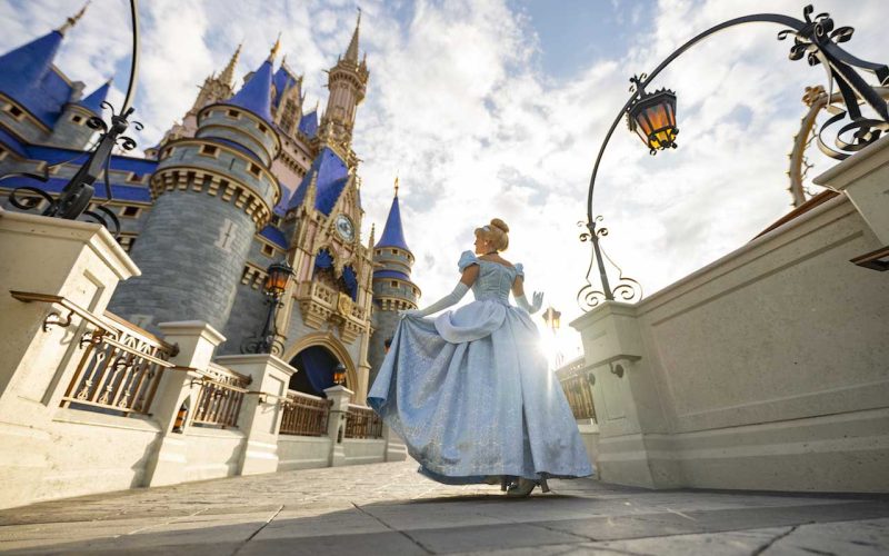 Castelo da Cinderela na Disney