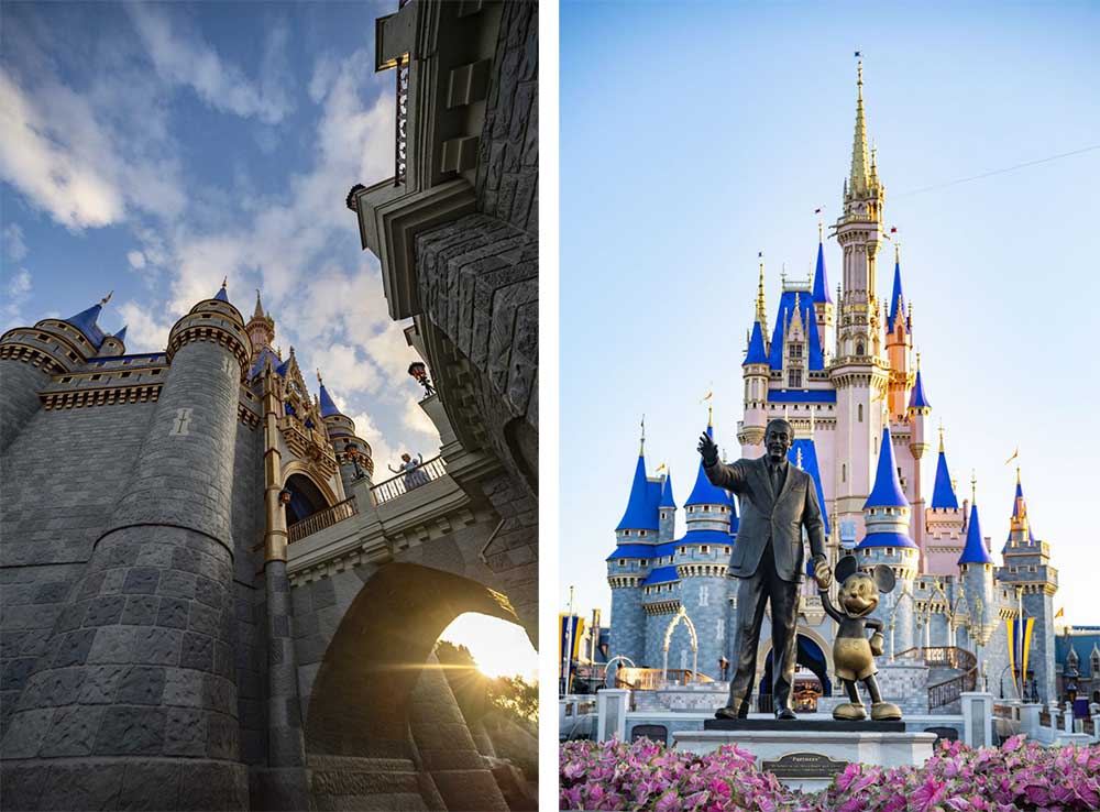Castelo da Cinderela na Disney
