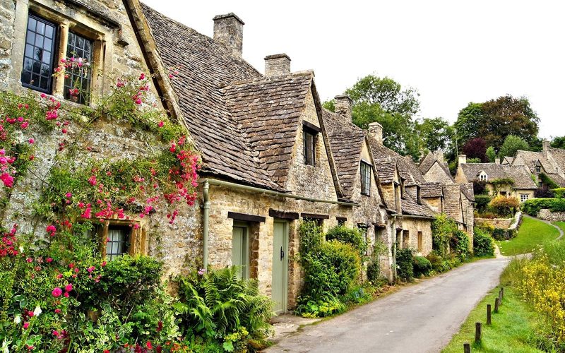 Bate volta Londres vilas de Cotswolds