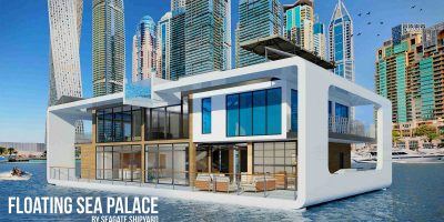 resort flutuante de luxo em Dubai