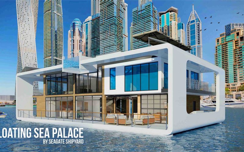 resort flutuante de luxo em Dubai