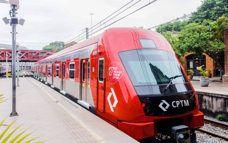 Trem para o aeroporto de Guarulhos SP