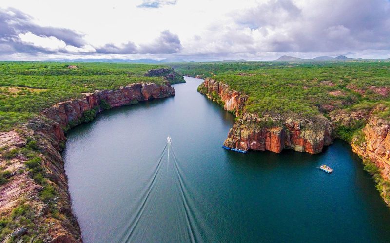 vista para o Cânion do Rio São Francisco