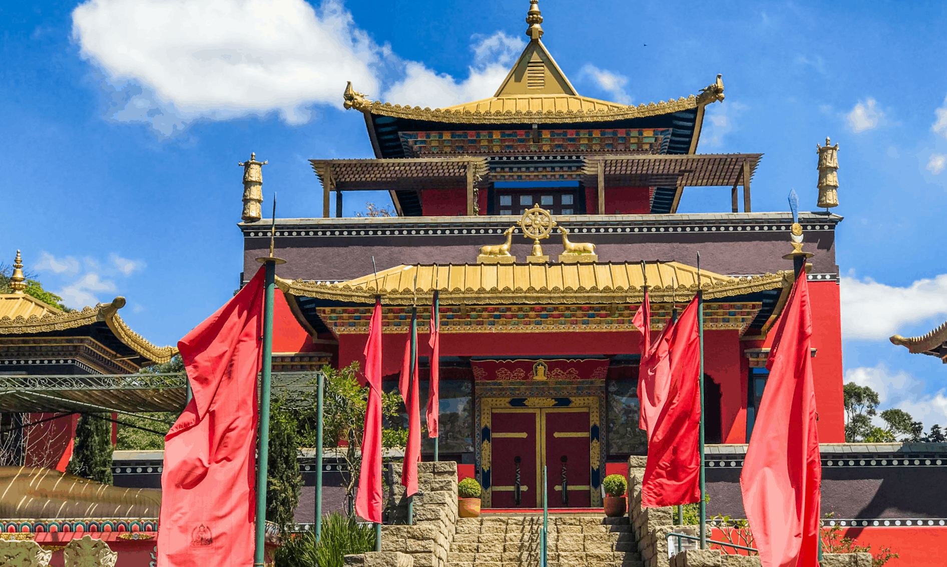 Templo Odsal Ling, em SP