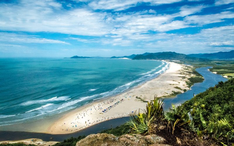 praias litoral sul de santa catarina