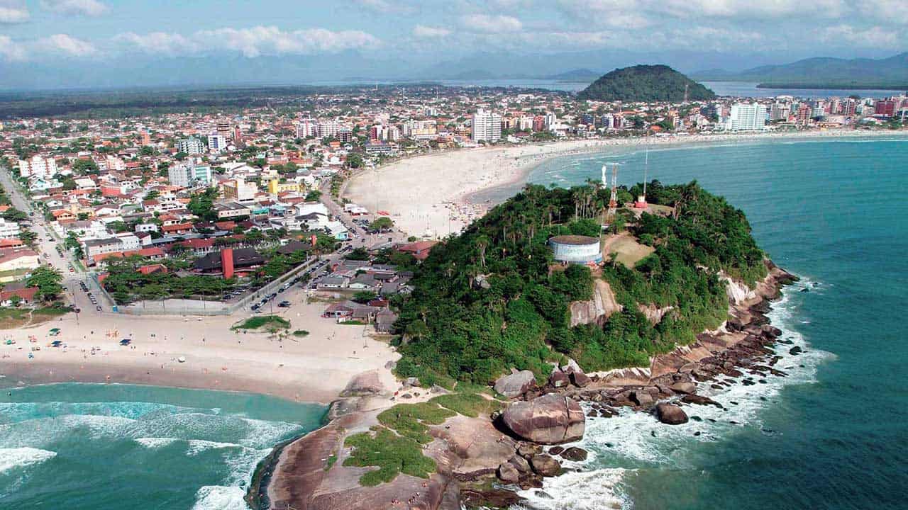 Praias entre São Paulo e Santa Catarina