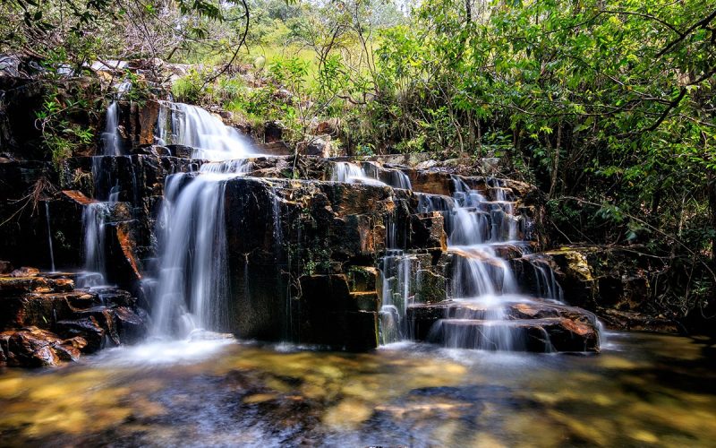 Cachoeira Nuvens do Dragao Pirenopolis