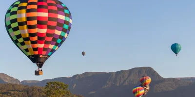 Santa Catarina canyon balloon tour