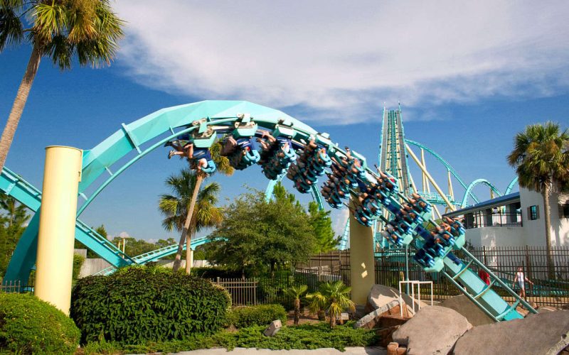 Nova montanha-russa do SeaWorld