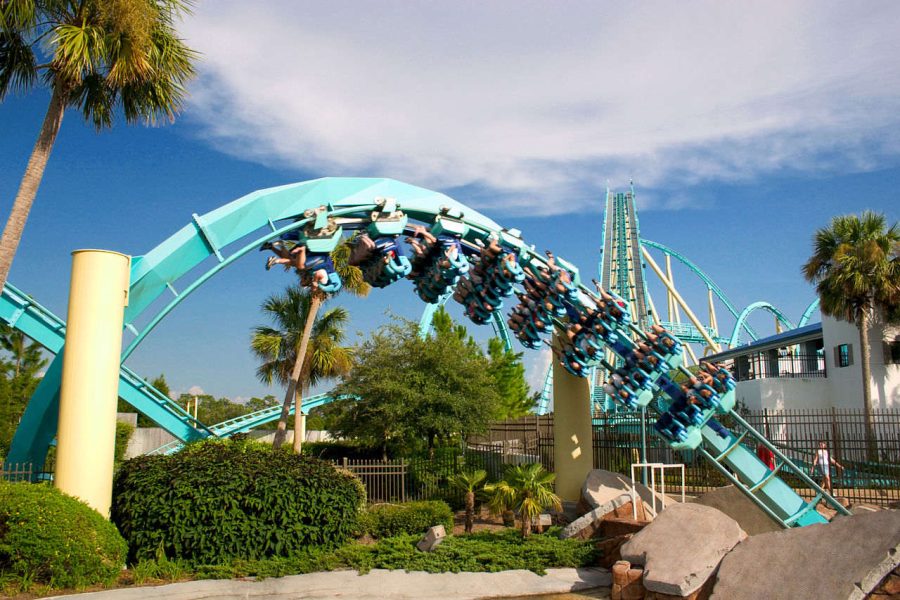 Nova montanha-russa do SeaWorld