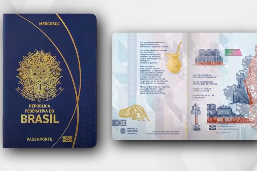 Novo passaporte brasileiro