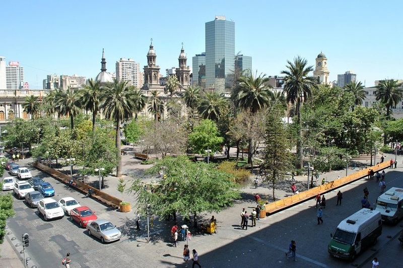 Centro histórico de Santiago