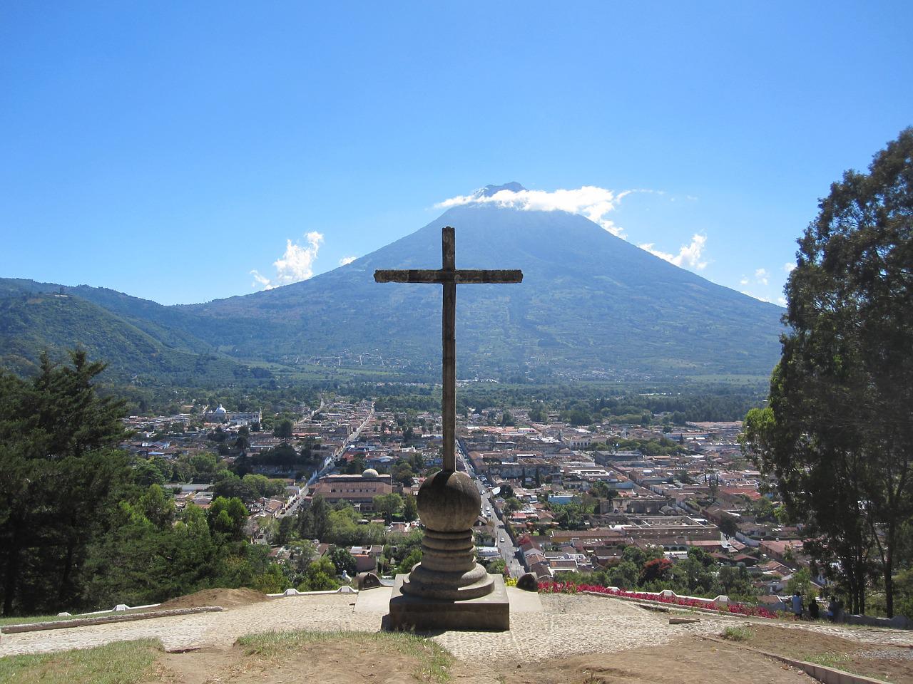 Cerro de la Cruz, em Antigua