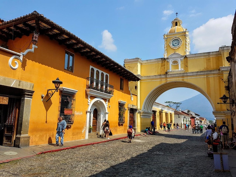 Antigua, um dos lugares para conhecer na Guatemala