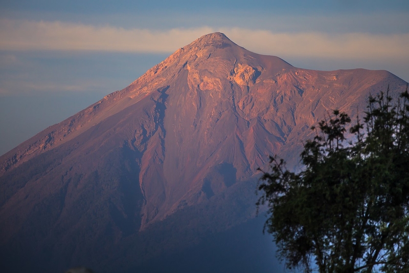Vulcão de Fogo, na Guatemala