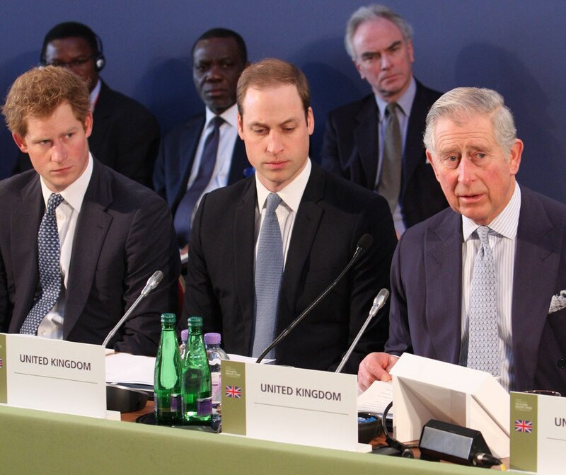 Príncipes Charles, William e Harry: curiosidades