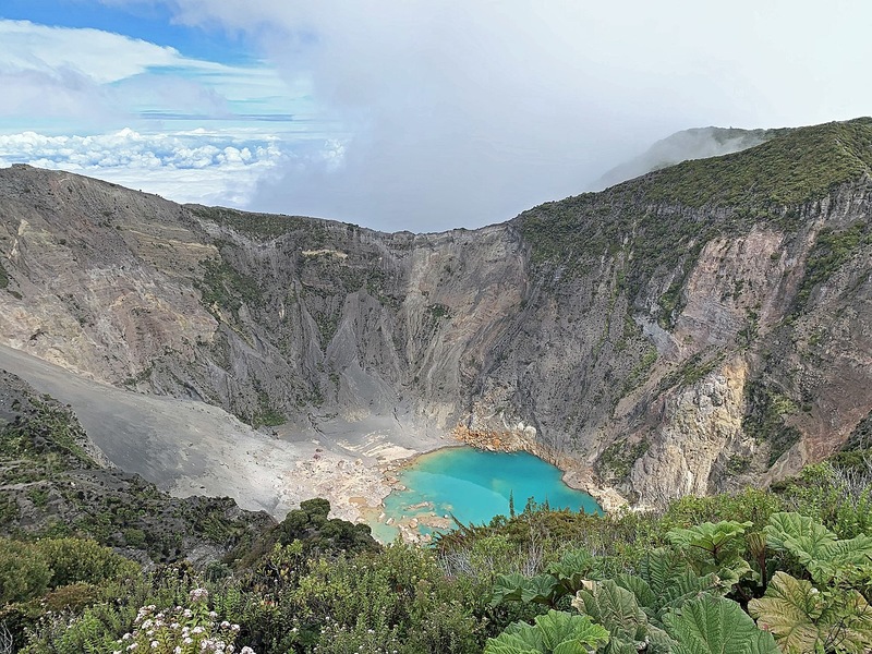 Vulcão Izaru, na América Central