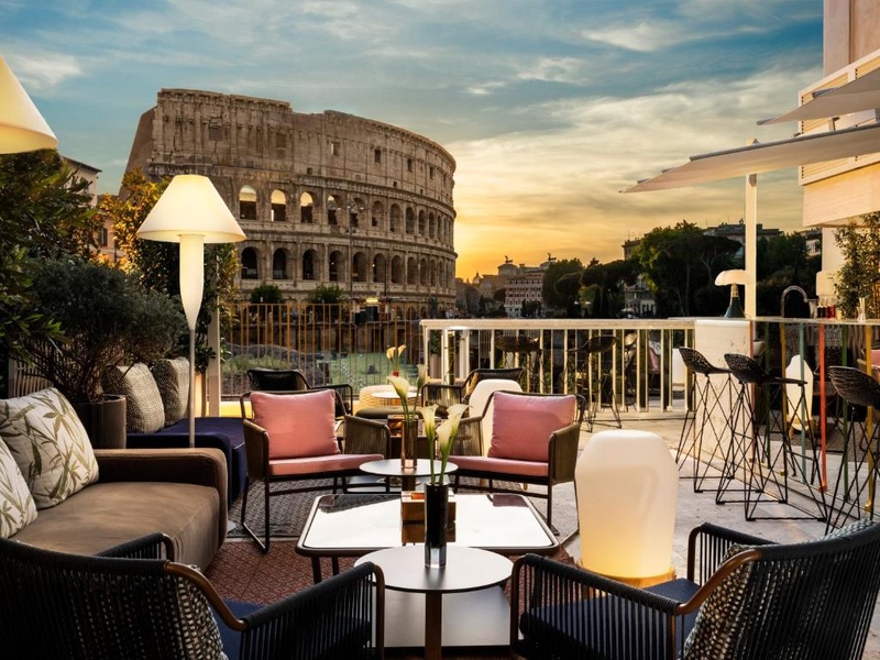 Hotéis de luxo em Roma