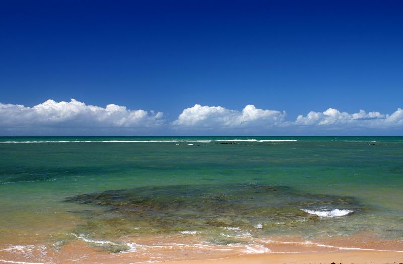 Praia do Espelho, no litoral sul da Bahia