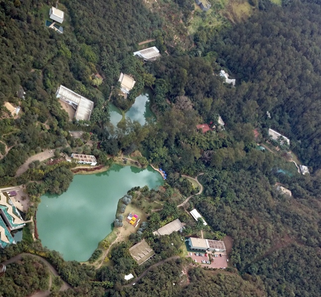 Vista aérea do Instituto Inhotim