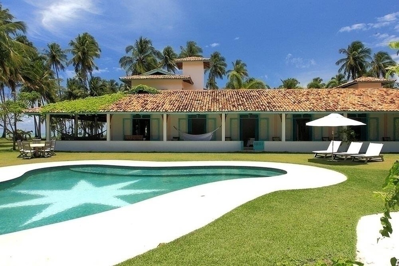 Casa Brasileira, na Praia do Patacho, em Alagoas