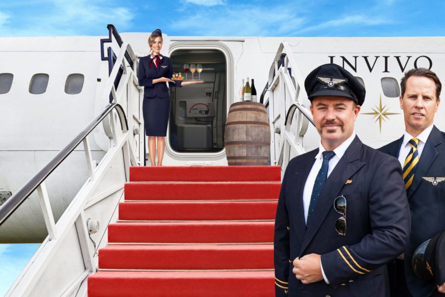 Primeira companhia aérea vinícola