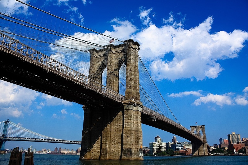 Ponte do Brooklyn, em Nova York