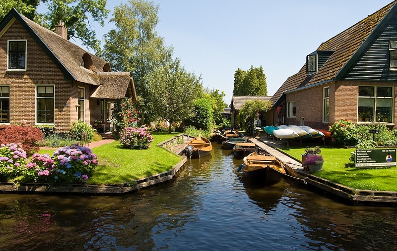 Vilas na Europa: Giethoorn, na Holanda