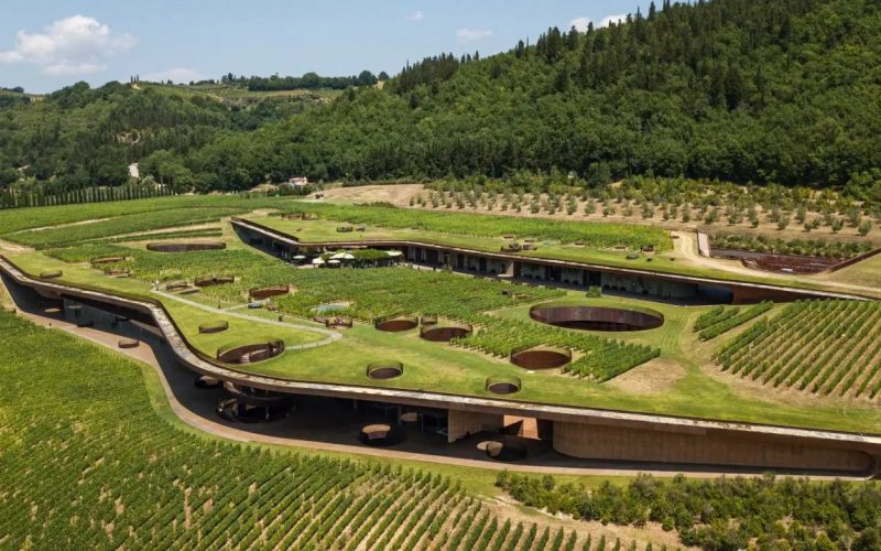 Melhor vinícola do mundo, na Toscana