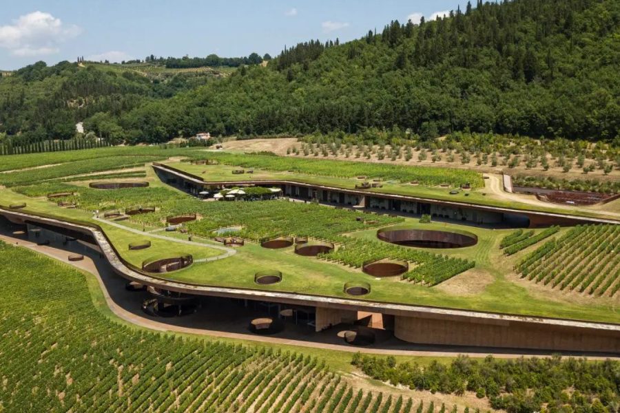 Melhor vinícola do mundo, na Toscana