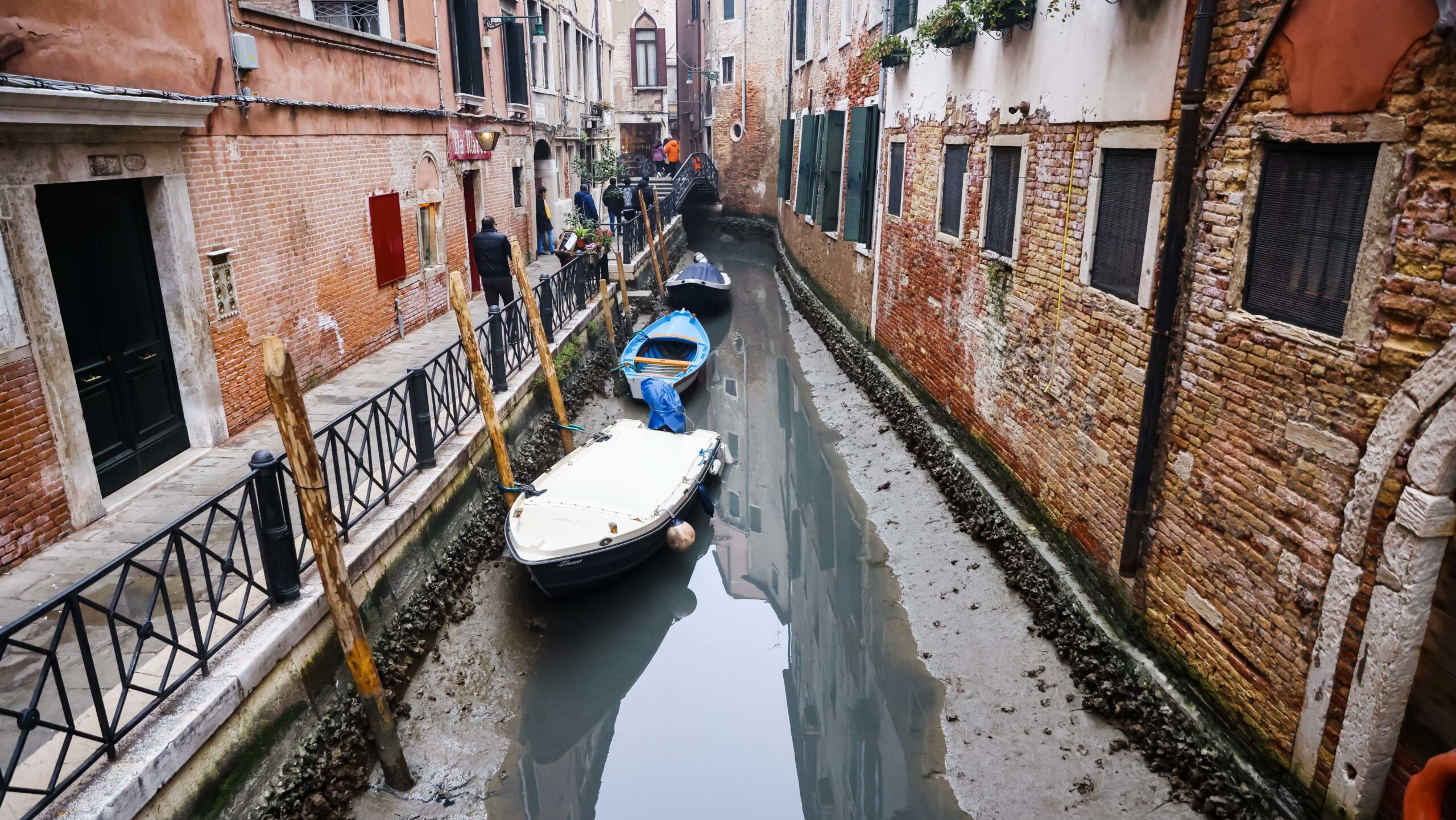 canais de veneza secos