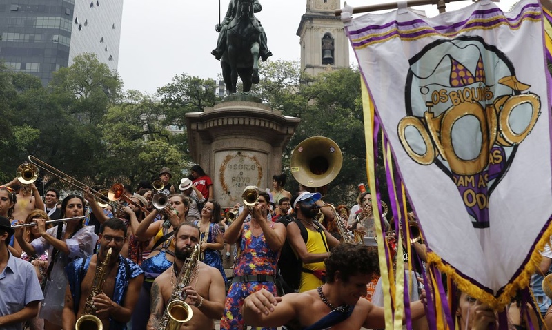 Blocos de rua no carnaval do Rio de Janeiro 2023