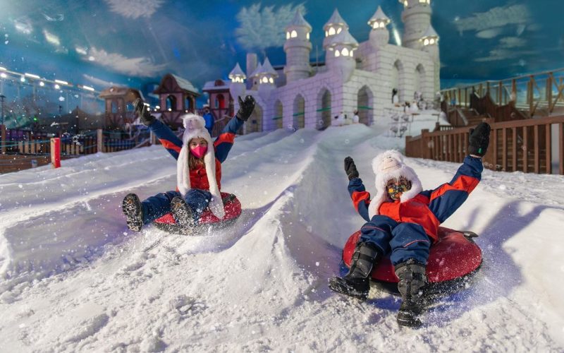 Parque temático de neve na Serra Gaúcha