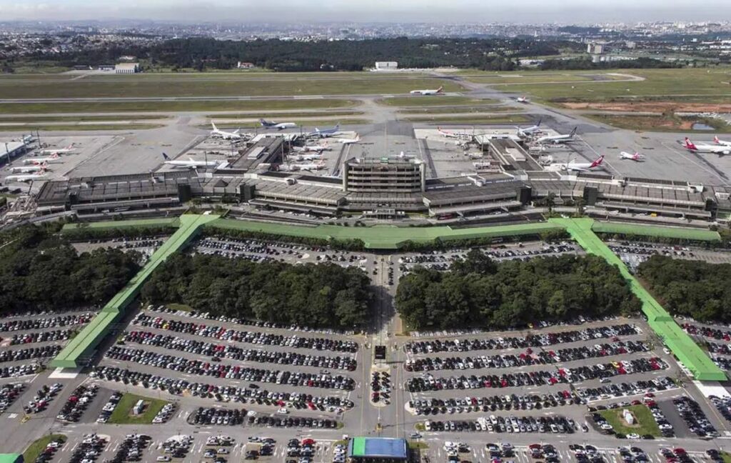 Estacionamento aeroporto de Guarulhos