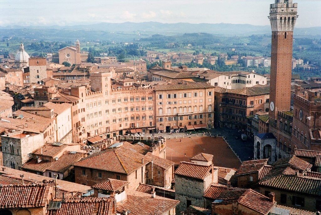 Siena, na Itália